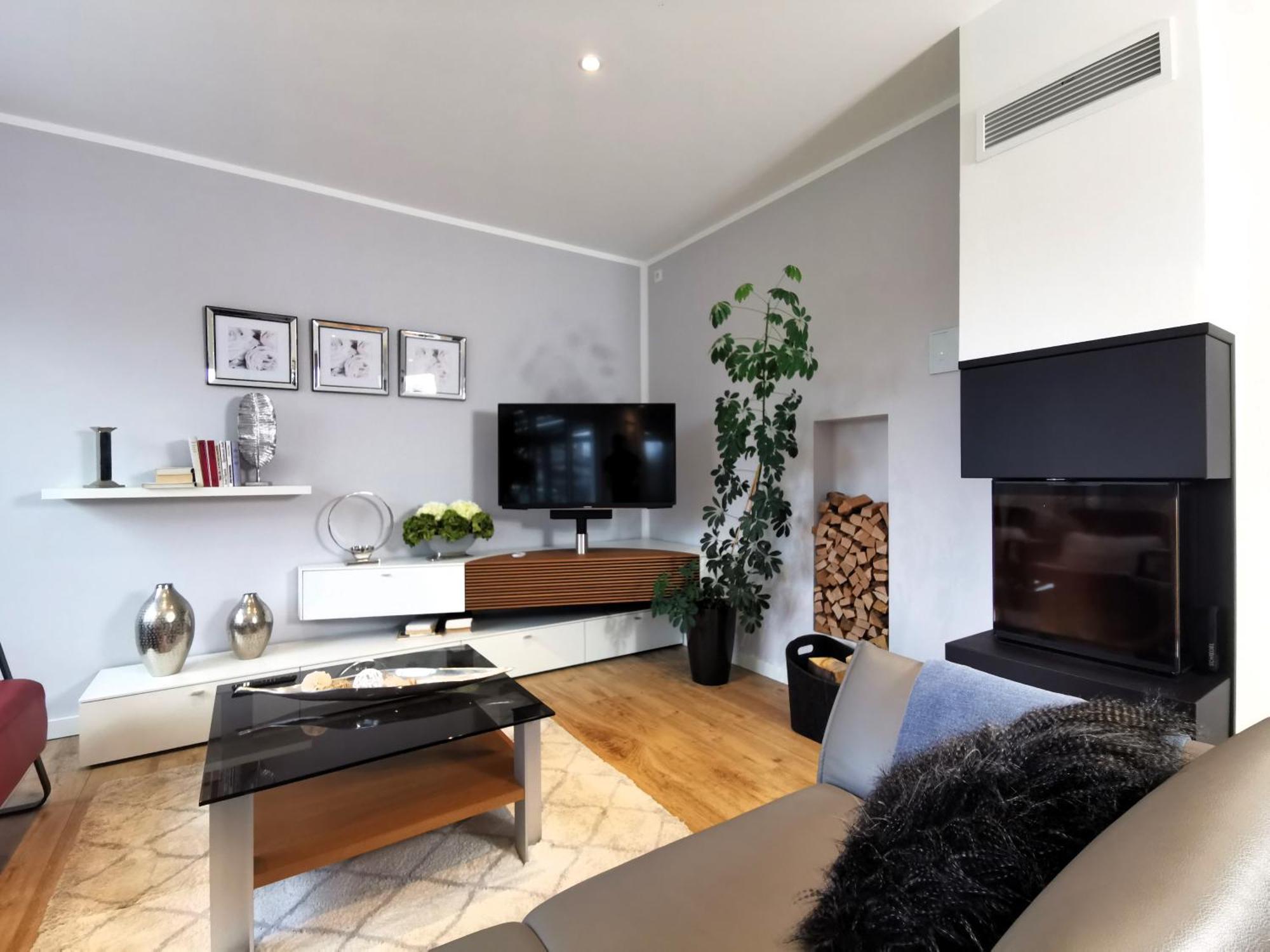 Bohnapartments Luxury Villa Berlin - 210Qm - Wintergarten - Kamin - 4 Kostenlose Parkplaetze - 6 Schlafzimmer - Neubau - Luxusausstattung Birkenwerder Exterior foto