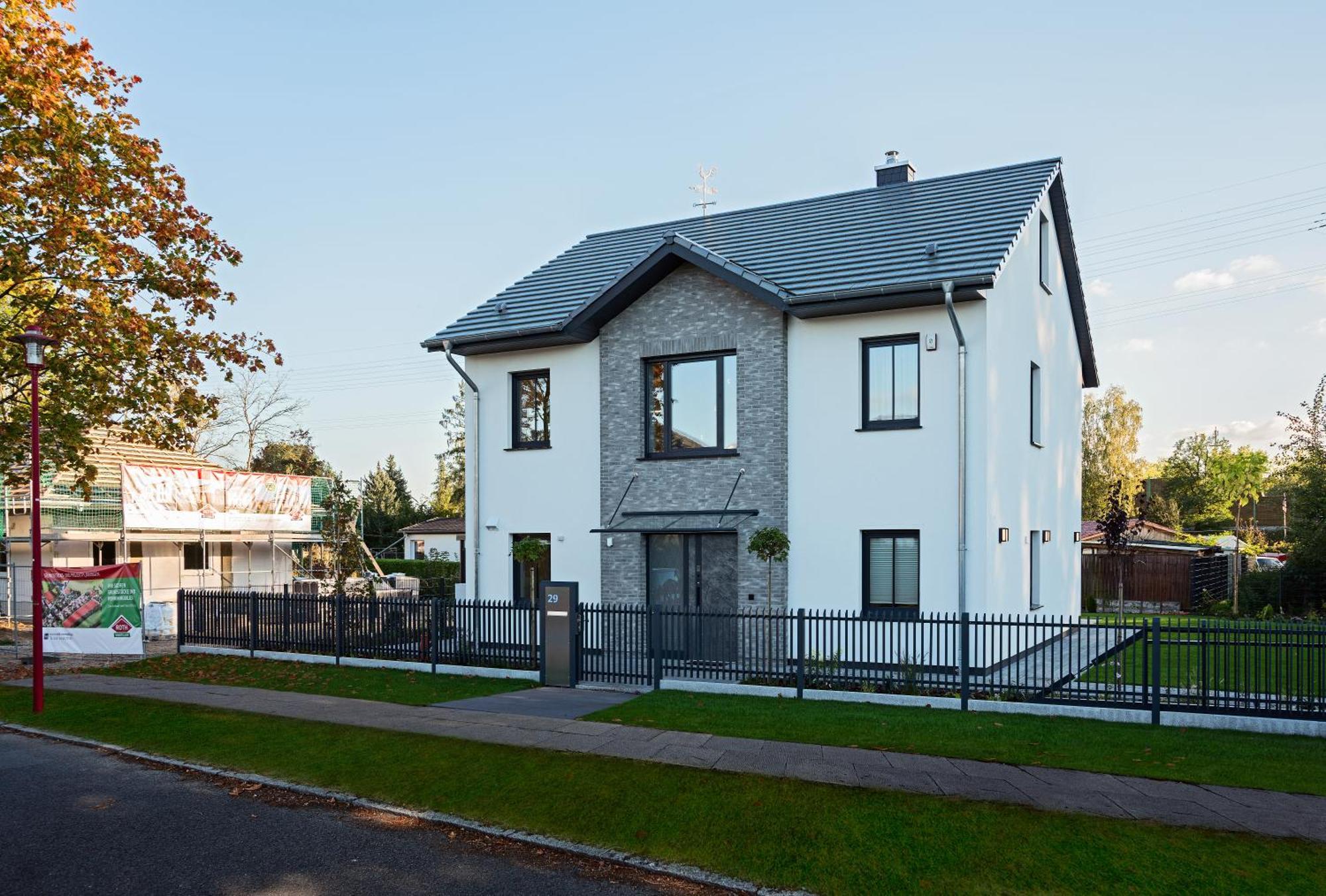Bohnapartments Luxury Villa Berlin - 210Qm - Wintergarten - Kamin - 4 Kostenlose Parkplaetze - 6 Schlafzimmer - Neubau - Luxusausstattung Birkenwerder Exterior foto