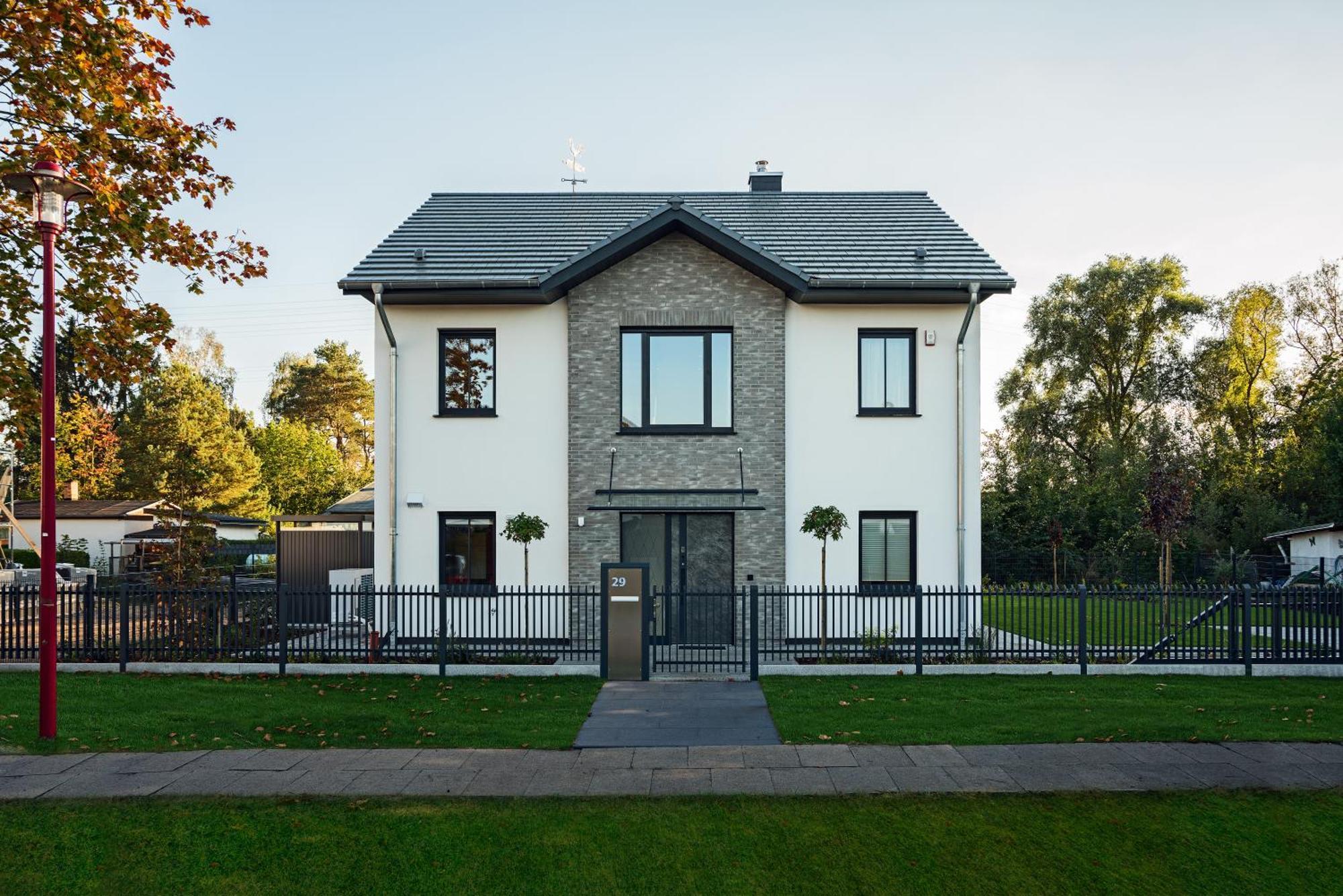 Bohnapartments Luxury Villa Berlin - 210Qm - Wintergarten - Kamin - 4 Kostenlose Parkplaetze - 6 Schlafzimmer - Neubau - Luxusausstattung Birkenwerder Exterior foto